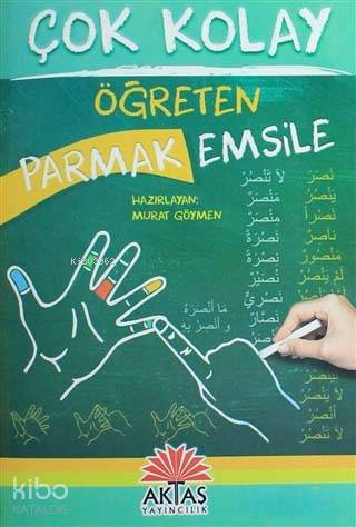 Çok Kolay Öğreten Parmak Emsile - Kitapiks.com
