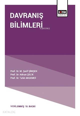 Davranış Bilimleri - Kitapiks.com