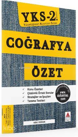 Delta Kültür Yayınları AYT Coğrafya Özet Delta Kültür - Kitapiks.com