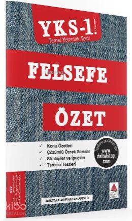 Delta Kültür Yayınları TYT Felsefe Özet Delta Kültür - Kitapiks.com