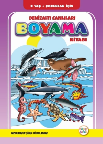 Denizaltı Canlıları Boyama Kitabı - Kitapiks.com