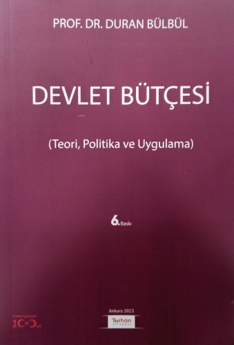 Devlet Bütçesi;(Teori, Politika Ve Uygulama) - Kitapiks.com