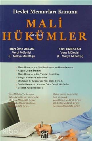 Devlet Memurları Kanunu Mali Hükümler - Kitapiks.com