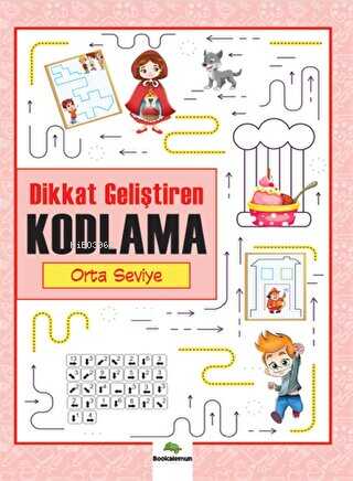 Dikkat Geliştiren Kodlama - Orta Seviye - Kitapiks.com