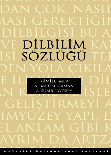Dilbilim Sözlüğü - Kitapiks.com