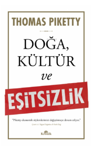 Doğa, Kültür ve Eşitsizlik - Kitapiks.com