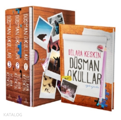 Düşman Okullar Seti (3 Kitap Takım) - Kitapiks.com
