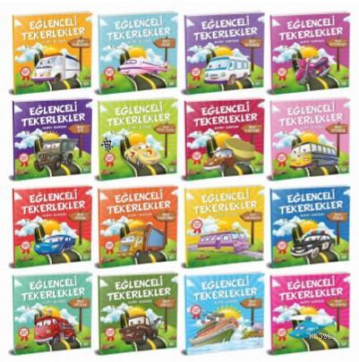 Eğlenceli Tekerlekler 16'lı Set - Kitapiks.com