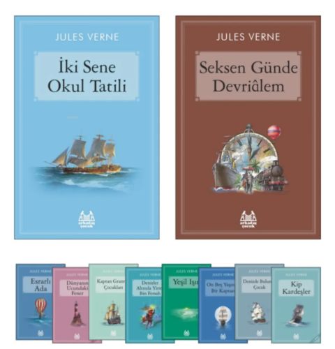 En Çok Okunan 10 Jules Verne Eseri - Kitapiks.com