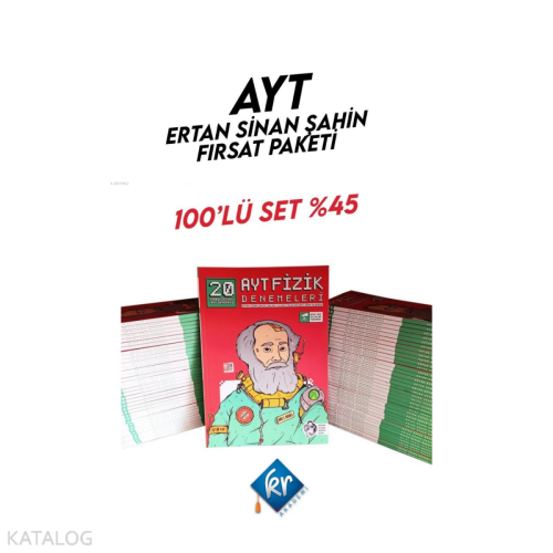 Ertan Sinan Şahin Yayınları AYT Fizik Denemeleri Ertan Sinan Şahin (20