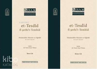 Et Tesdid Fi Şerhit Temhid I II - Kitapiks.com