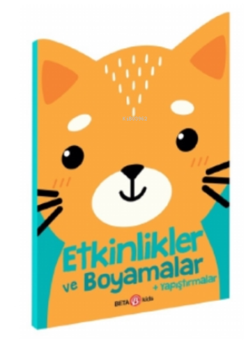 Etkinlikler ve Boyamalar - Kedicik - Kitapiks.com