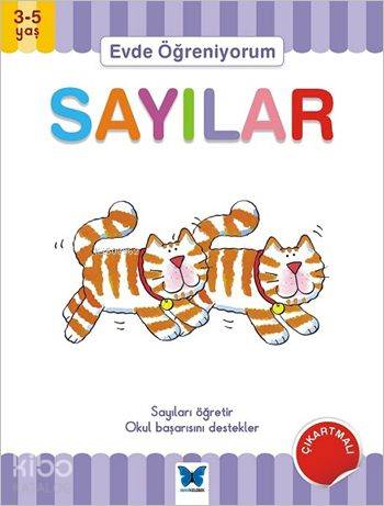 Evde Öğreniyorum - Sayılar (3-5 Yaş) - Kitapiks.com