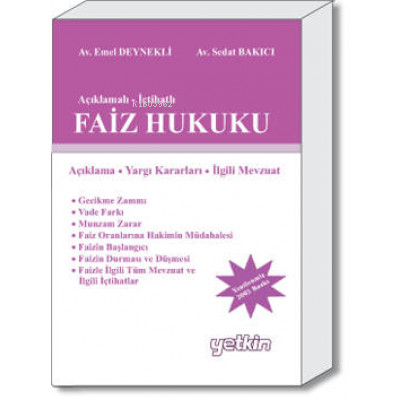 Faiz Hukuku - Kitapiks.com