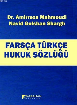 Farsça Türkçe Hukuk Sözlüğü - Kitapiks.com