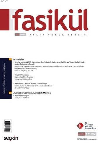 Fasikül Aylık Hukuk Dergisi Sayı: 101 Nisan 2018 - Kitapiks.com