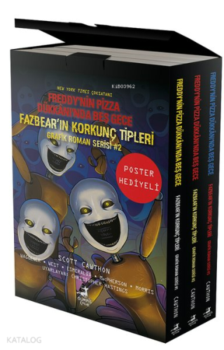 Fazbear’ın Korkunç Tipleri Çizgi Roman Seti - 3 Kitap Takım - Kitapiks