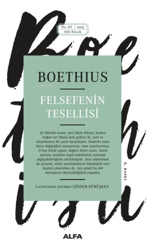 Felsefenin Tesellisi - Kitapiks.com