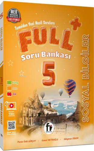 Fi Yayınları 5. Sınıf Sosyal Bilgiler Full Soru Bankası - Kitapiks.com