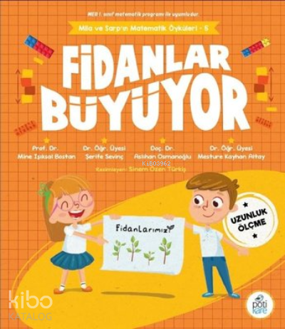 Fidanlar Büyüyor;Mila ve Sarp'ın Matematik Öyküleri 5 - Kitapiks.com