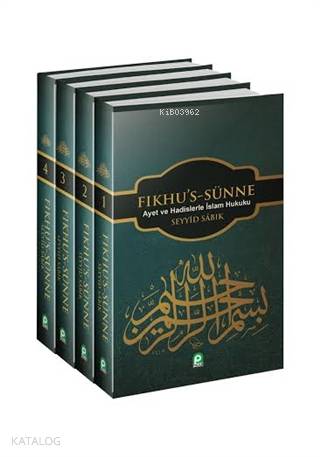 Fıkhu's Sünne (2 Cilt); Ayet ve Hadislerle İslam Hukuku - Kitapiks.com