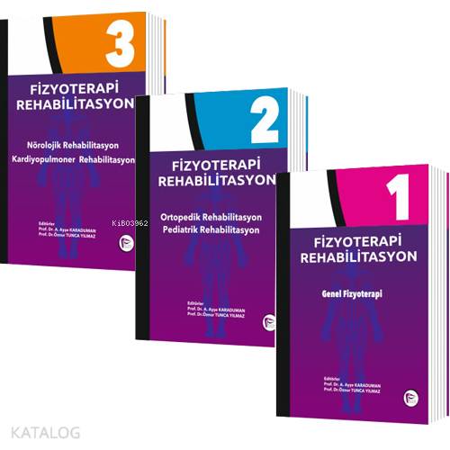 Fizyoterapi Rehabilitasyon Seti (3 Cilt Takım) - Kitapiks.com