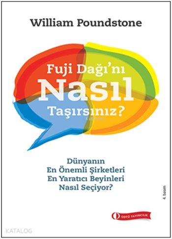 Fuji Dağı'nı Nasıl Taşırsınız?; Microsoft'un Bulmaca Merakı - Kitapiks