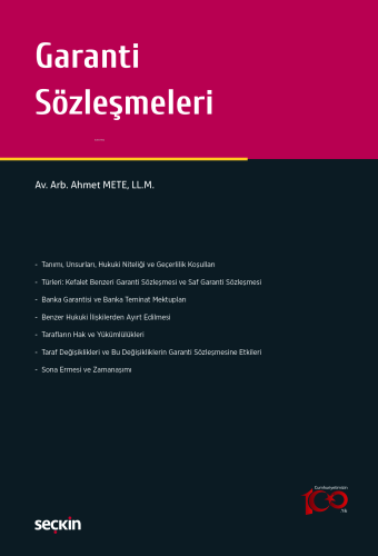 Garanti Sözleşmeleri - Kitapiks.com