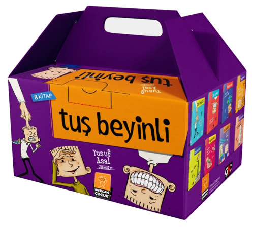 Genç Nesil Tuş Beyinli Serisi (Resimli-Ciltli-8 Kitap Kutulu Set) - Ki