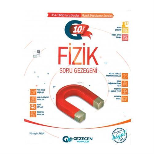 Gezegen Yayınları 10. Sınıf Fizik Soru Gezegeni Gezegen - Kitapiks.com