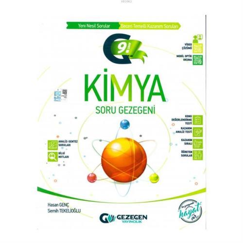 Gezegen Yayınları 9. Sınıf Kimya Soru Gezegeni Gezegen - Kitapiks.com