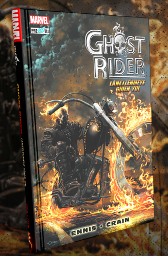 Ghost Rider: Lanetlenmeye Giden Yol - Sert Kapak - Kitapiks.com