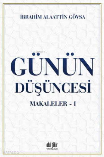 Günün Düşüncesi - Makaleler 1 - Kitapiks.com