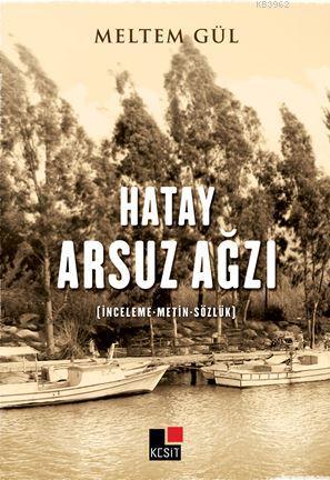 Hatay arsuz ağzı - Kitapiks.com
