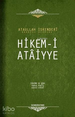 Hikem-i Ataiyye - Kitapiks.com