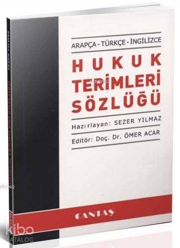 Hukuk Terimleri Sözlüğü (Arapça-Türkçe-İngilizce) - Kitapiks.com