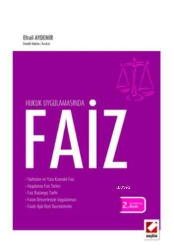 Hukuk Uygulamasında Faiz - Kitapiks.com
