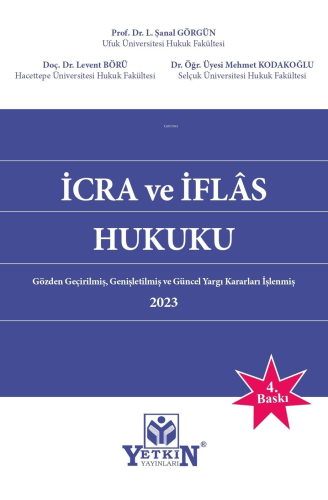 İcra Ve İflâs Hukuku - Kitapiks.com