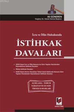 İcra ve İflas Hukukunda İstihkak Davaları - Kitapiks.com