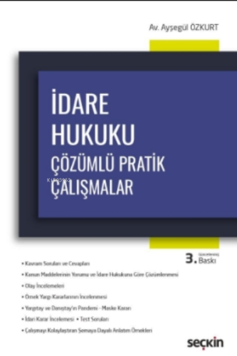 İdare Hukuku Çözümlü Pratik Çalışmalar - Kitapiks.com