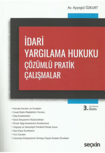 İdari Yargılama Hukuku Çözümlü Pratik Çalışmalar - Kitapiks.com