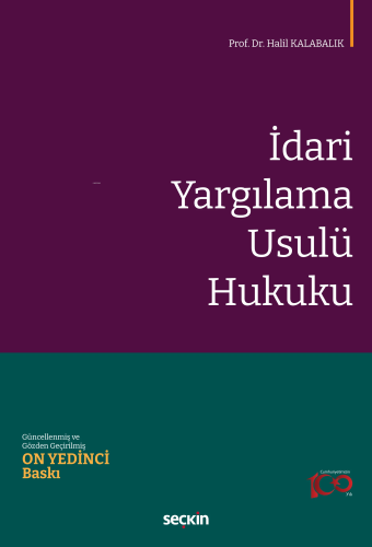 İdari Yargılama Usulü Hukuku - Kitapiks.com