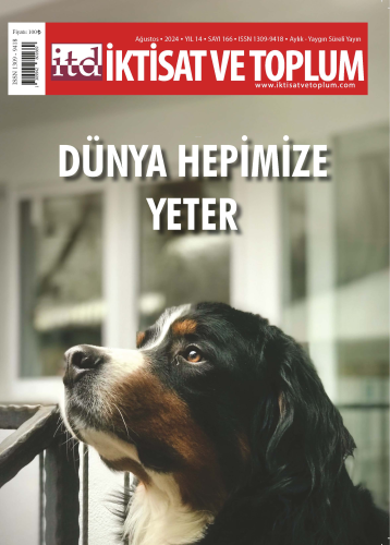 İktisat ve Toplum Dergisi 166 Sayı Dünya Hepimize Yeter - Kitapiks.com