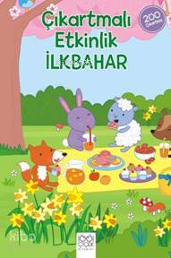 İlkbahar - Çıkartmalı Etkinlik - Kitapiks.com