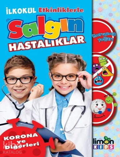 İlkokul Etkinliklerle Salgın Hastalıklar - Korona ve Diğerleri - Kitap