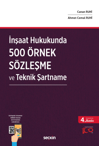 İnşaat Hukukunda 500 Örnek Sözleşme ve Teknik Şartname - Kitapiks.com