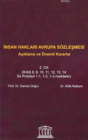 İnsan Hakları Avrupa Sözleşmesi 2. Cilt - Kitapiks.com