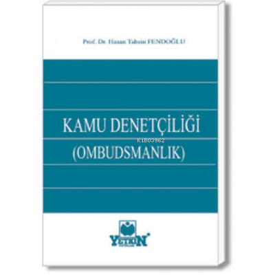 Kamu Denetçiliği (Ombudsmanlık) - Kitapiks.com