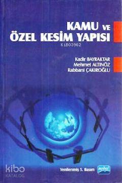 Kamu ve Özel Kesim Yapısı - Kitapiks.com