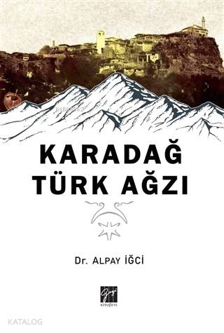 Karadağ Türk Ağzı - Kitapiks.com